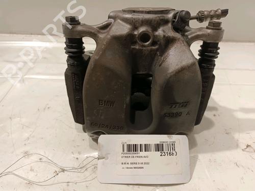 Used Right front brake caliper BMW 5 (G30, F90) 520 d Mild-Hybrid (190 hp) 15643056