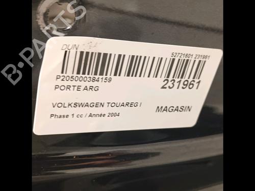 Left rear door VW TOUAREG (7LA, 7L6, 7L7) 5.0 V10 TDI | BP17315535C4 