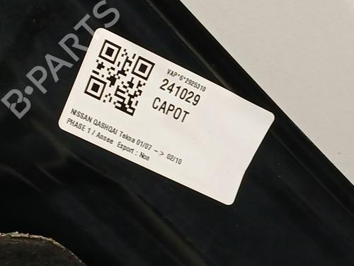 Used Hood NISSAN QASHQAI / QASHQAI +2 I (J10, NJ10, JJ10E) 1.5 dCi (106 hp) 20606525