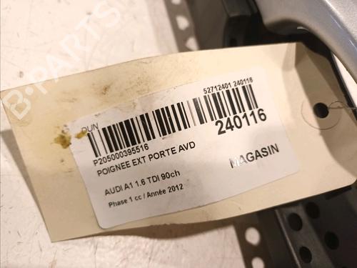 Front right exterior door handle AUDI A1 Sportback (8XA, 8XF) 1.6 TDI | BP18248629C129 