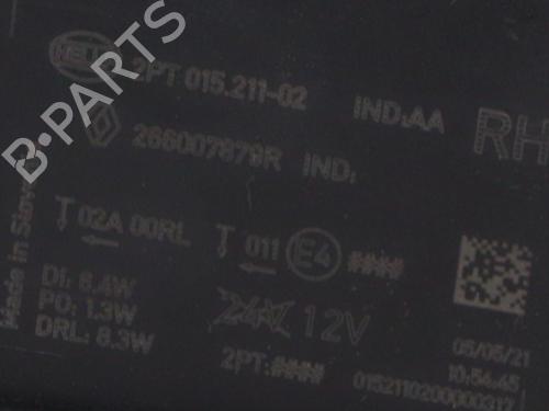 Right daytime light RENAULT SCENIC E-TECH PHASE I EV87 | BP33975020C103  - Image 5