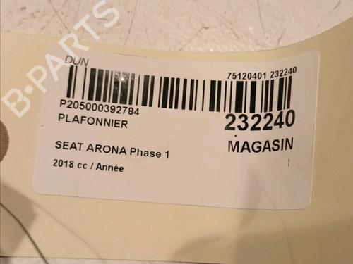 Interior roof light SEAT ARONA (KJ7, KJP) 1.6 TDI | BP18034580I8