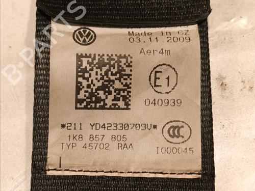 Rear left belt tensioner VW SCIROCCO III (137, 138) 1.4 TSI | BP15576848C89 