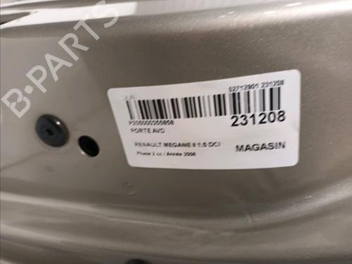 Right front door RENAULT MEGANE II (BM0/1_, CM0/1_) 1.5 dCi (BM1F, CM1F) | BP15199629C3 