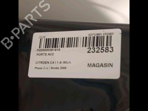Right front door CITROËN C4 Coupe (LA_) 1.4 16V | BP20605744C3 