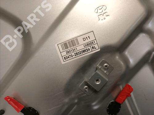 Rear left window mechanism HYUNDAI SANTA FÉ II (CM) 2.2 CRDi GLS | BP12197864C24 