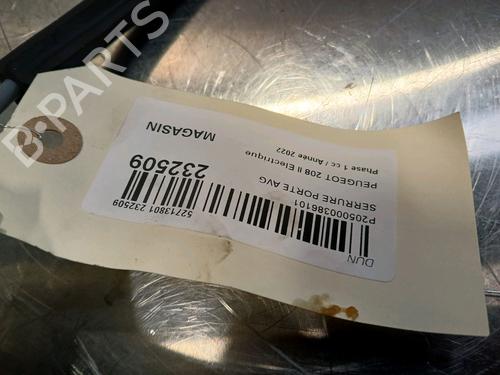 Front left lock PEUGEOT 208 II (UB_, UP_, UW_, UJ_) e-208 | BP17514255C98 