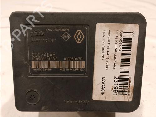 ABS pump RENAULT VEL SATIS (BJ0_) 2.2 dCi (BJ0E, BJ0F) | BP15576834M43 