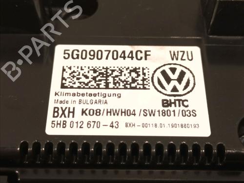 Climate control VW GOLF VII (5G1, BQ1, BE1, BE2) 1.5 TSI | BP14947956I5 