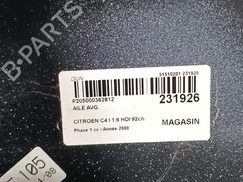 Left front fenders CITROËN C4 I (LC_) 1.6 HDi | BP15902950C41