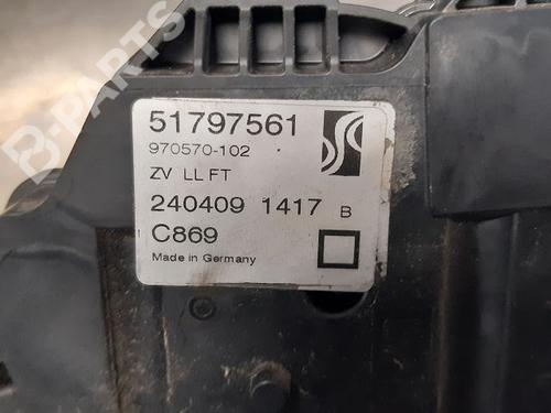 Front left lock FIAT GRANDE PUNTO (199_) 1.3 D Multijet | BP9333393C98 
