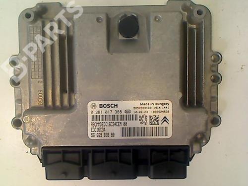 Used Engine control unit (ECU) CITROËN C3 II (SC_) 1.4 HDi 70 (SC8HZC, SC8HR0, SC8HP4) (68 hp) 9336645