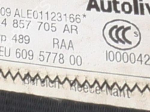 Front left seatbelt VW GOLF V (1K1) 1.9 TDI | BP33868770I26  - Image 5