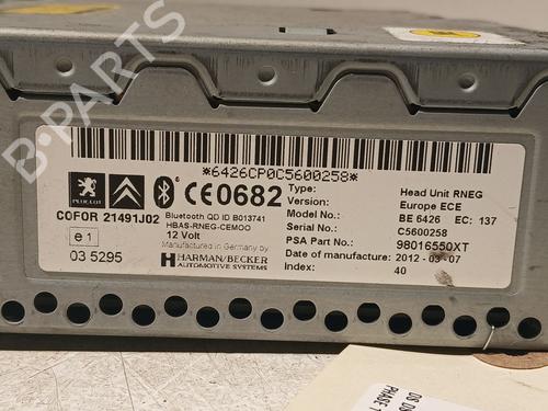 Radio CITROËN DS3 (SA_) 1.6 HDi 90 | BP21782704E6 