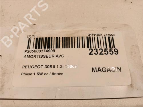 Left front shock absorber PEUGEOT 308 SW II (LC_, LJ_, LR_, LX_, L4_) 1.2 THP 130 | BP16706936M16 