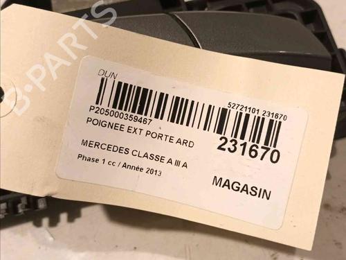 Rear right exterior door handle MERCEDES-BENZ A-CLASS (W176) A 200 (176.043) | BP15643133C130 