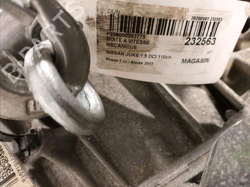Gearbox NISSAN JUKE (F15) 1.5 dCi | BP18248577M3 