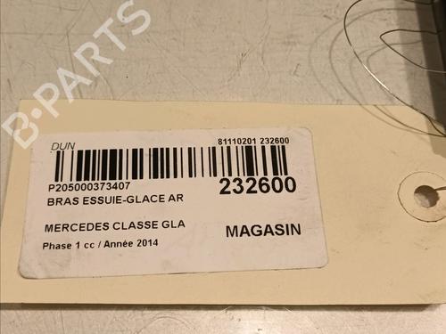 Rear windshield wiper arm MERCEDES-BENZ GLA-CLASS (X156) GLA 220 CDI 4-matic (156.905) | BP16487086C144 