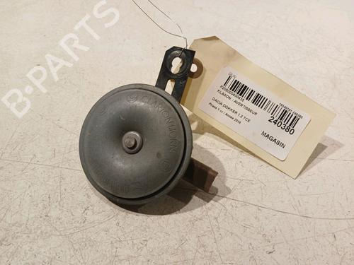 Horn DACIA DOKKER MPV (KE_) 1.2 TCe (KEM0, KEAY) (115 hp) 18731772