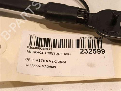 Seat buckle OPEL ASTRA K (B16) 1.6 CDTi (68) | BP20723460I32 