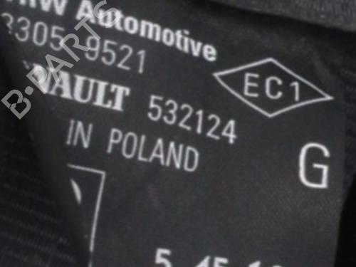 Rear left seatbelt RENAULT TWINGO II (CN0_) 1.5 dCi 75 | BP34112941I29  - Image 5