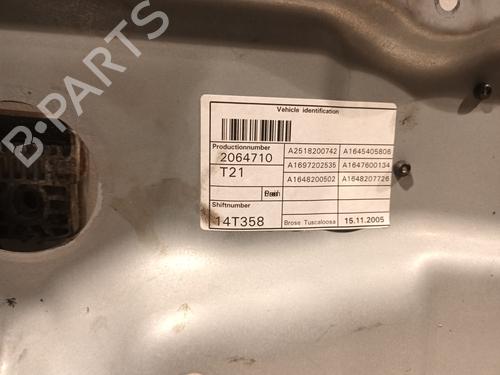 Front left window mechanism MERCEDES-BENZ M-CLASS (W164) ML 320 CDI 4-matic (164.122) | BP30142770C22