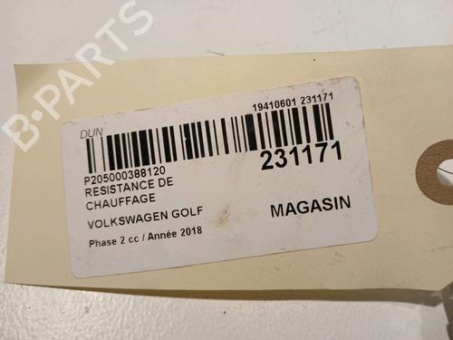 Heater resistor VW GOLF SPORTSVAN VII (AM1, AN1) 1.0 TSI | BP17729894M108 