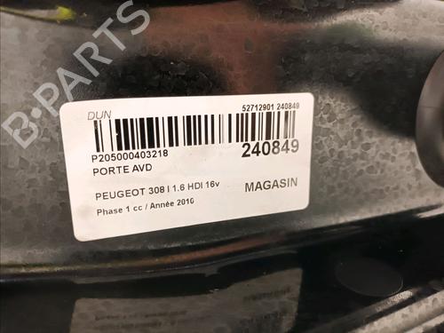 Right front door PEUGEOT 308 I (4A_, 4C_) 1.6 HDi | BP18953540C3 