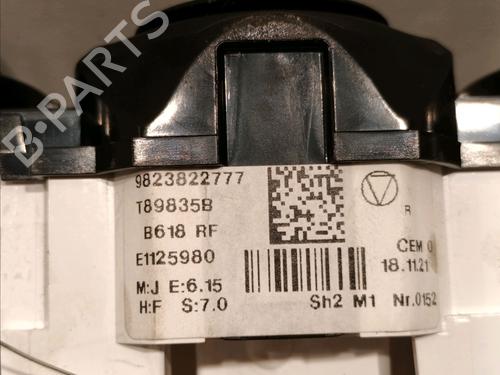 Climate control CITROËN C3 / C3 ORIGIN III (SX) 1.5 BlueHDi 100 (SXYHYP, SXYHTU) | BP16972938I5 