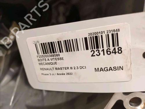 Gearbox RENAULT MASTER III Van (FV)  | BP20605004M3 