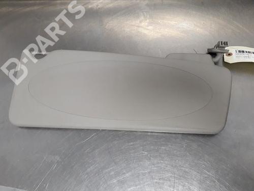 Left sun visor RENAULT KANGOO / GRAND KANGOO II (KW0/1_) 1.5 dCi 90 (KW05, KW08, KW0G, KW11) (90 hp) 9324304