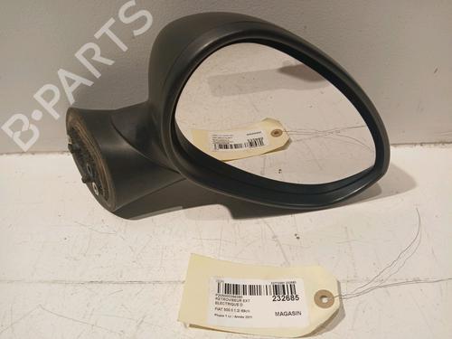 Used Right mirror FIAT 500 (312_) 1.2 (312AXA1A) (69 hp) 18058159