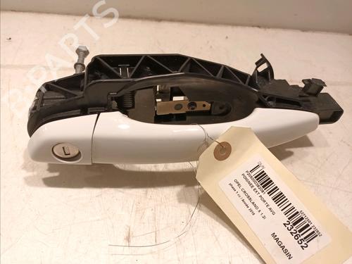 Used Front left exterior door handle OPEL CROSSLAND X / CROSSLAND (P17, P2QO) 1.2 (75) (110 hp) 17134008