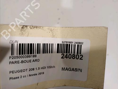 Wheel arch PEUGEOT 208 I (CA_, CC_) 1.5 BlueHDI 100 | BP18476601C56