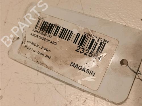 Right rear shock absorber KIA RIO III (UB) 1.25 CVVT | BP18087969M19 