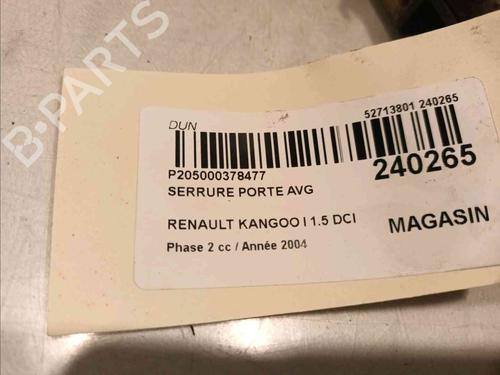 Front left lock RENAULT KANGOO (KC0/1_) 1.5 dCi (KC07) | BP20605284C98 