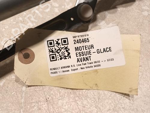 Front wiper motor RENAULT ARKANA I (LCM_, LDN_) 1.6 E-TECH 145 (LDMU) | BP20607052M29 
