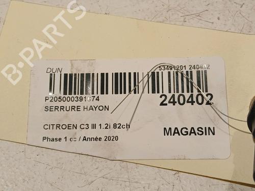 Other CITROËN C3 / C3 ORIGIN III (SX) 1.2 PureTech 82 | BP17867780O1 