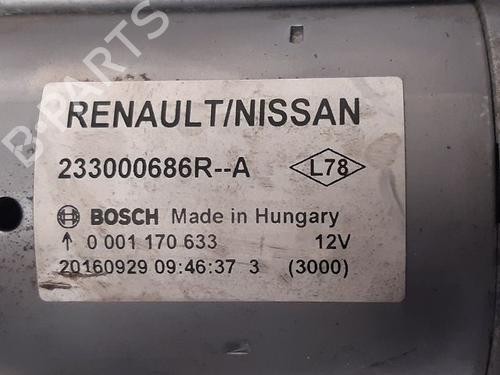 Startmotor RENAULT MEGANE IV Hatchback (B9A/M/N_) 1.6 dCi 130 (B9A4) | BP21011567M8 
