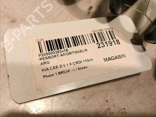 Shock absorber spring KIA CEE'D Sportswagon (JD) 1.6 CRDi 110 | BP15983966C152 