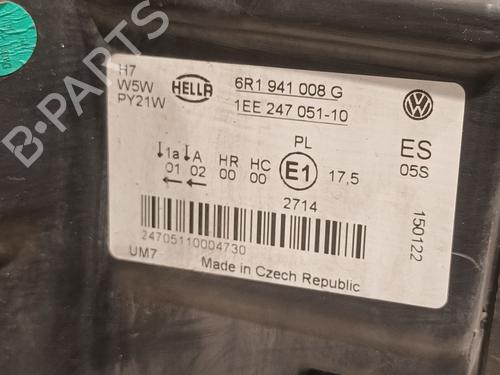 Right headlight VW POLO V (6R1, 6C1) 1.4 TDI | BP20930788C29 