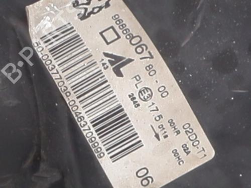 Left headlight PEUGEOT 206+ (2L_, 2M_) 1.4 HDi eco 70 | BP36833245C28  - Image 7