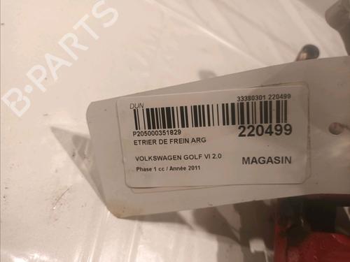 Venstre bremsecaliper bak VW GOLF VI (5K1) 2.0 GTi | BP14981751M107 