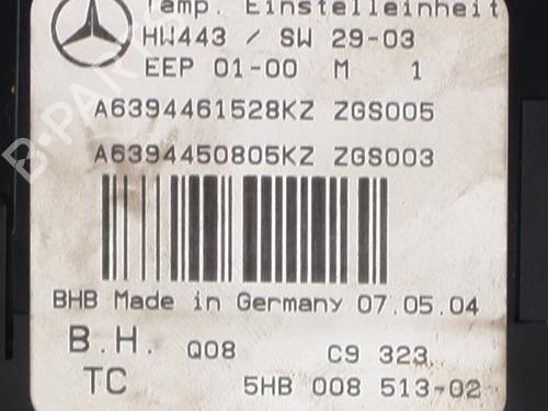 Commande Chauffage MERCEDES-BENZ VITO / MIXTO Van (W639) 115 CDI (639.601, 639.603, 639.605) | BP29696911I5 