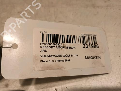 Shock absorber spring VW GOLF IV (1J1) 1.9 TDI | BP16039785C152 