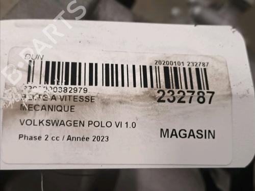Gearbox VW POLO VI (AW1, BZ1, AE1) 1.0 TSI | BP17214188M3 