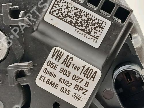 Alternator VW POLO VI (AW1, BZ1, AE1) 1.0 TSI | BP17338332M7 