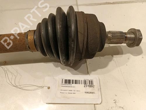 Right front driveshaft PEUGEOT 3008 I MPV (0U_) 1.6 VTi | BP16276783M39 