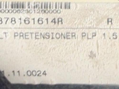 Front right seatbelt RENAULT MEGANE IV Hatchback (B9A/M/N_) 1.2 TCe 100 (B9MS) | BP38589099I25 - Image 7