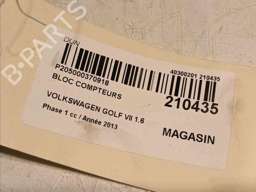 Instrument cluster VW GOLF VII (5G1, BQ1, BE1, BE2)  | BP21782289C47 